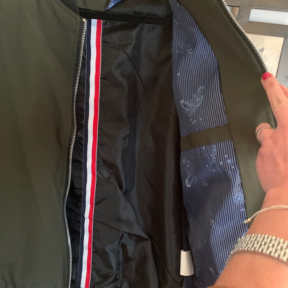 New!๐ฅ zip Slim Fit Lightweight Softshell Flight Bomber Jacket Coat - Picture 4 of 11